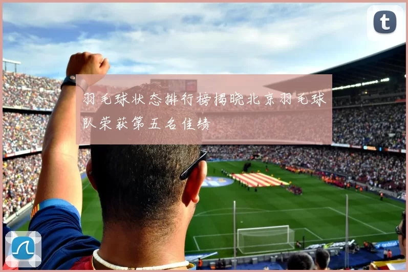 羽毛球状态排行榜揭晓北京羽毛球队荣获第五名佳绩